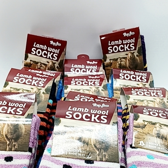 3 Pairs Lamb Wool Crew Socks/Thermal Boot Socks Size 9-11 Wo… - Picture 2 of 11